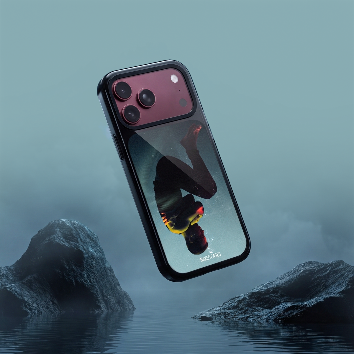 UNLOVED — Collection 01 Naked iPhone case, environmental photograph.