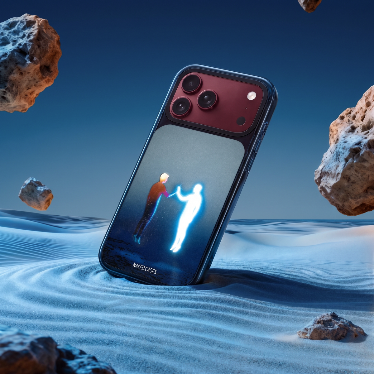 PROFOUND — Collection 01 Naked iPhone case, environmental photograph.