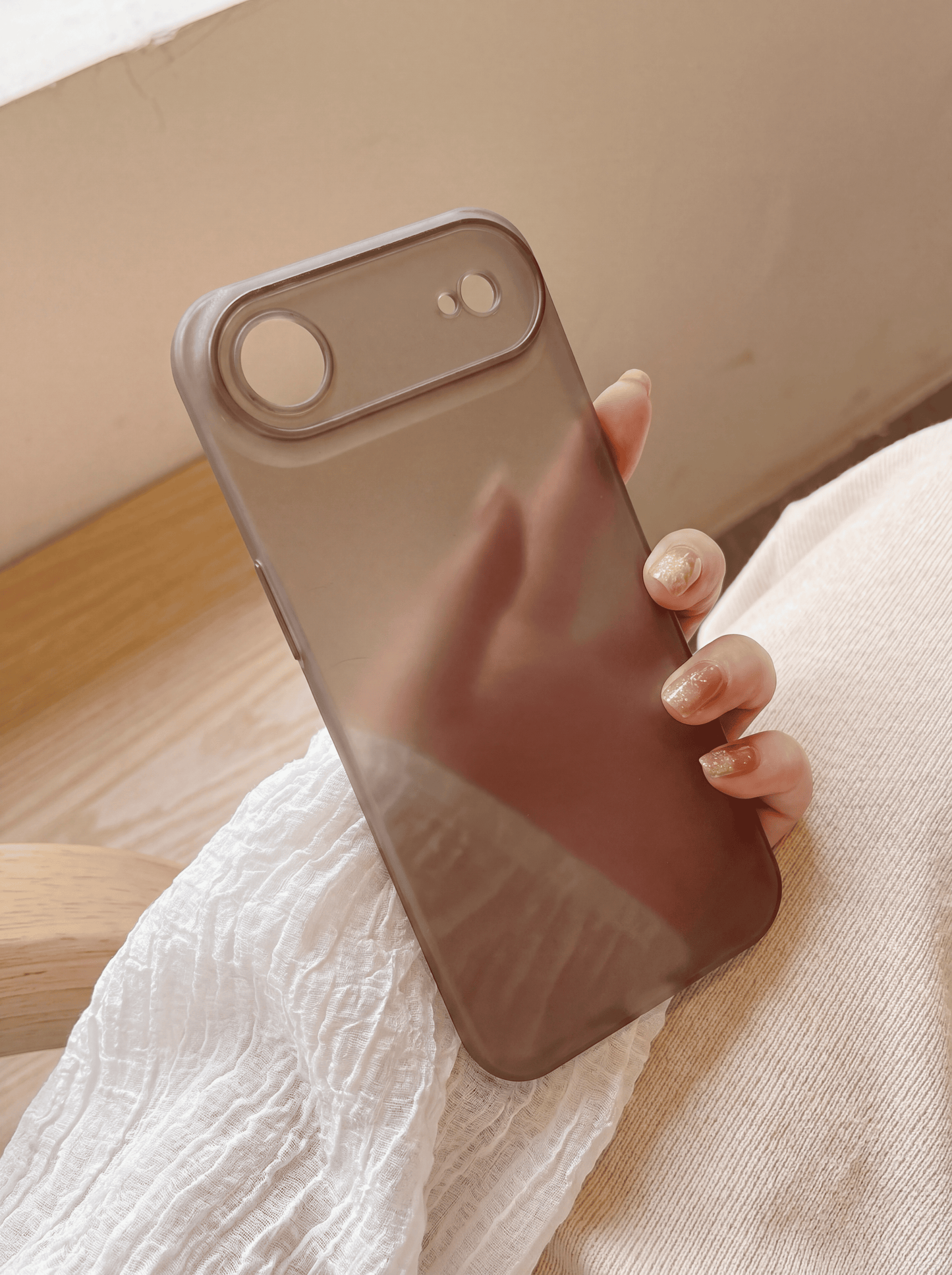Naked Matte Slim Case – Grey