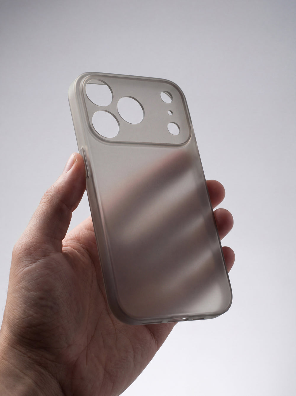 Naked Matte Slim Case – Grey