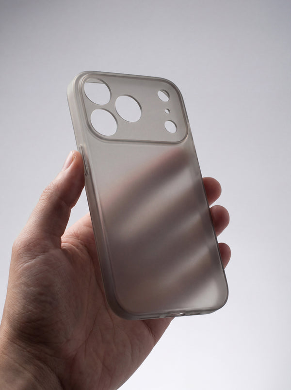 Naked Matte Slim Case – Grey