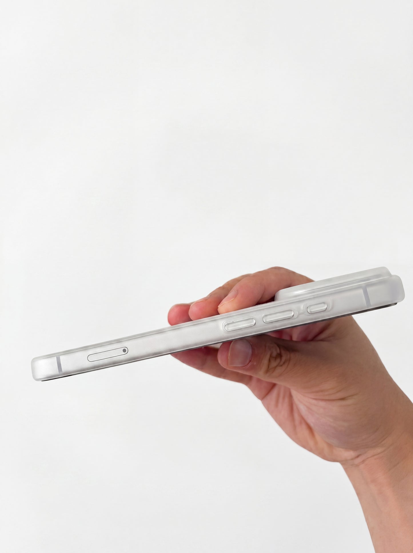Naked Matte Slim Case – White